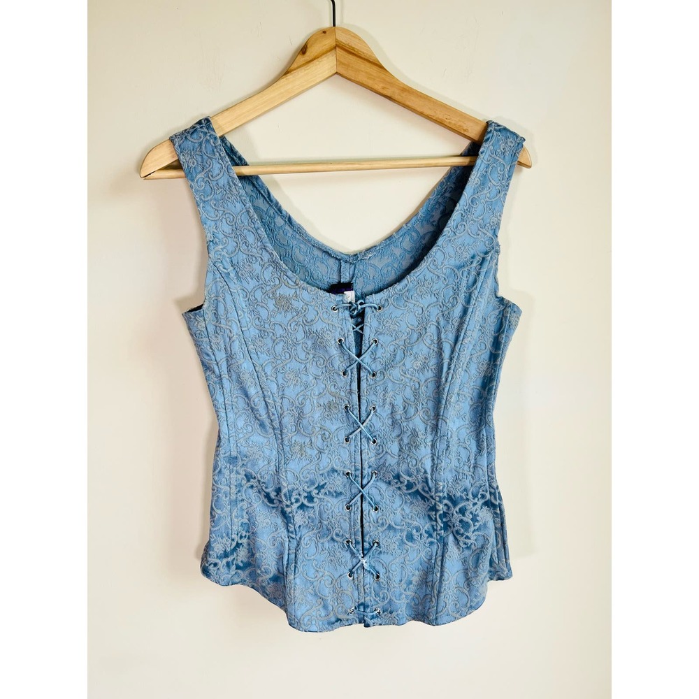 90s Morbid Threads Corset Large